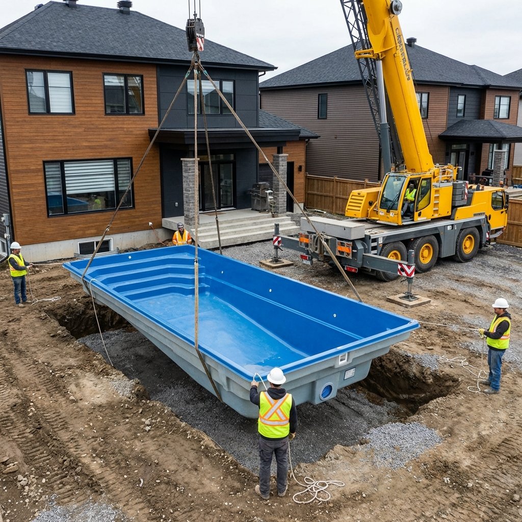 Prefabrik Havuz Kurulumu