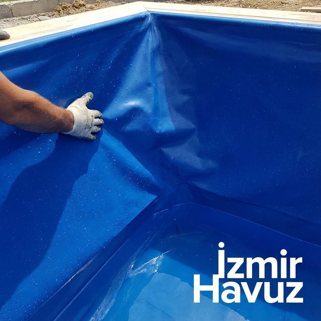 Mavi Liner Kaplama Dokusu